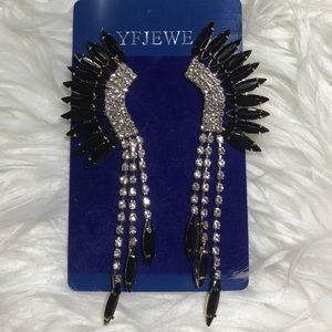 Tassel Rhinestone Earrings